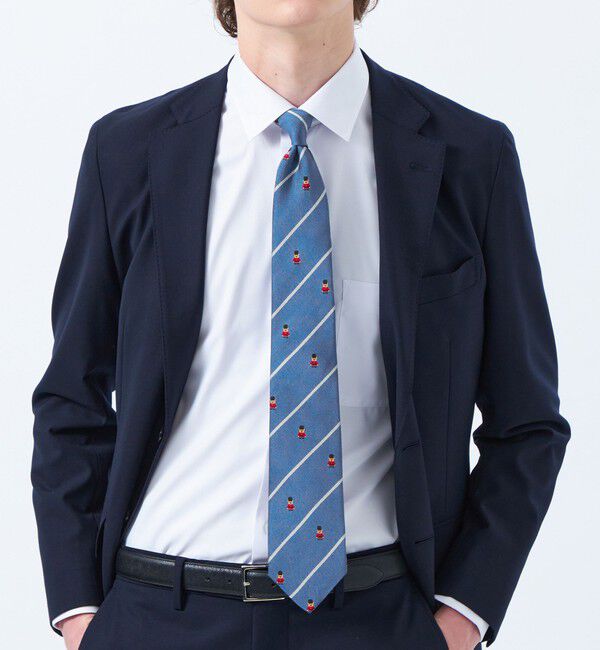 MACKINTOSH PHILOSOPHY「バッキンガムベア&times;ストライプ レギュラータイ」|ネクタイ・蝶ネクタイ|