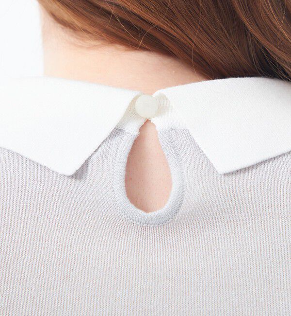 MACKINTOSH PHILOSOPHY「【Bicolor Knit Polo（バイカラーニットポロ）】ハーフスリーブ」|ニット・セーター|