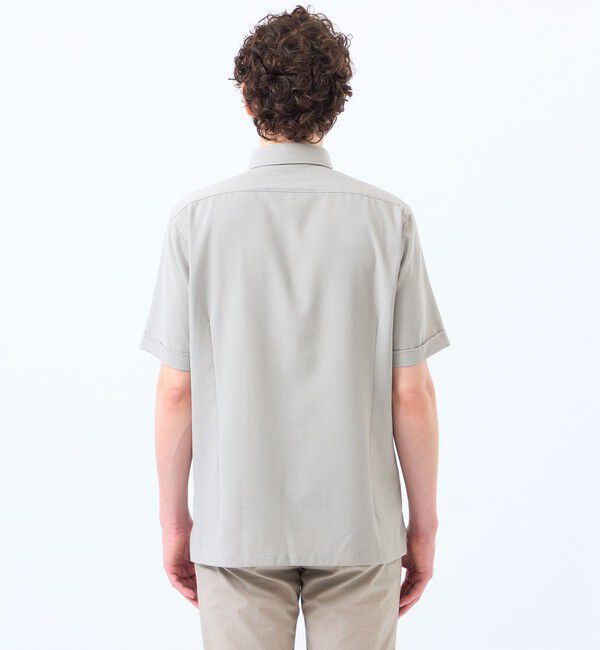 MACKINTOSH PHILOSOPHY「トロッター スクエアボタンダウンシャツ　サッカーストライプ」|シャツ・ブラウス|