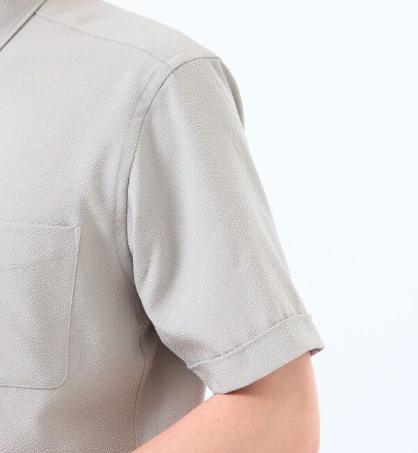 MACKINTOSH PHILOSOPHY「トロッター スクエアボタンダウンシャツ　サッカーストライプ」|シャツ・ブラウス|