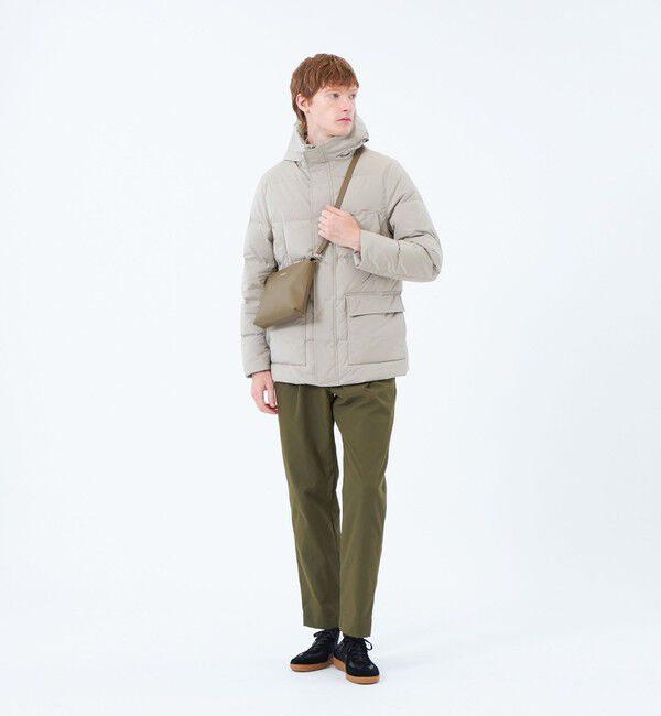 MACKINTOSH PHILOSOPHY「メモリーストレッチ　フーデッドダウンブルゾン」|ブルゾン・スタジャン|