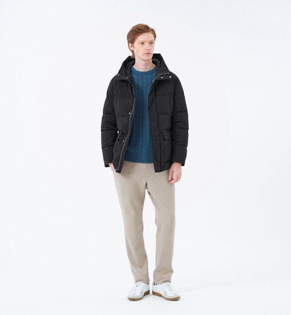 MACKINTOSH PHILOSOPHY「メモリーストレッチ　フーデッドダウンブルゾン」|ブルゾン・スタジャン|
