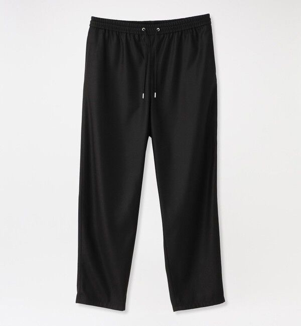  「シャインジョーゼット イージーパンツ」|その他|ブラック