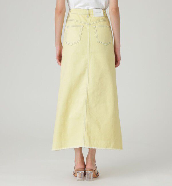  「デニムカッティングスカート」|スカート|