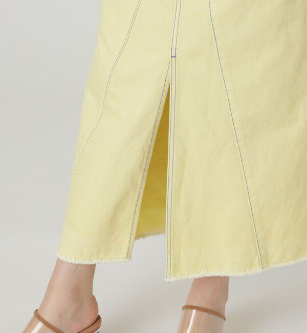  「デニムカッティングスカート」|スカート|