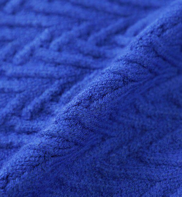  「【ドラマ着用商品】シャツコンビクロップドジップニット」|ニット・セーター|