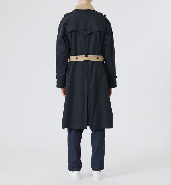  「ブロッキング トレンチコート」|トレンチコート|
