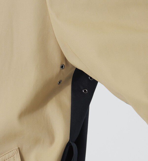  「ブロッキング トレンチコート」|トレンチコート|