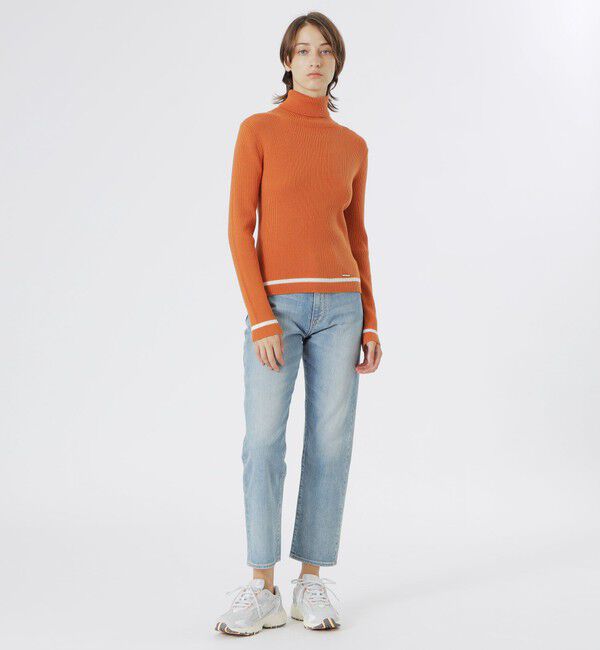  「【ドラマ着用商品】コットンカシミヤリブタートル」|ニット・セーター|