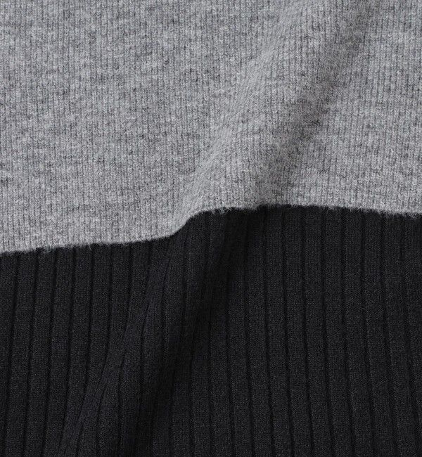  「ZIPニットコンビワンピース」|ワンピース|