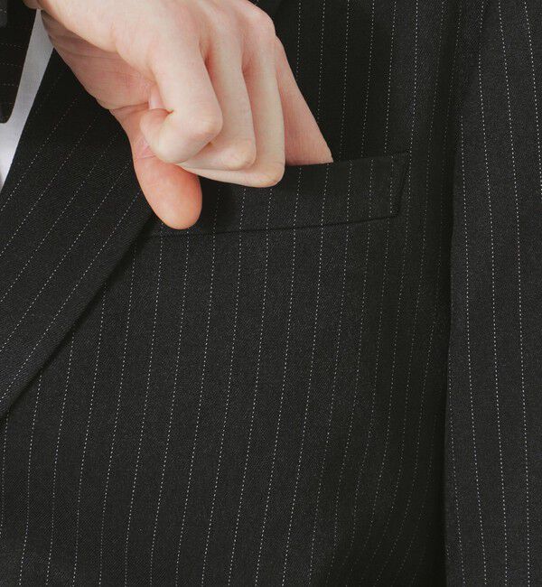  「ピンストライプジャケット」|テーラードジャケット|