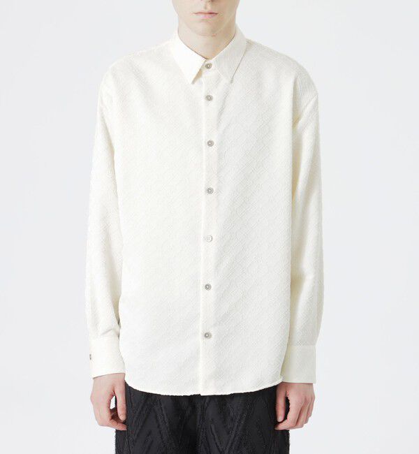  「エンブロイダリージャカードシャツ」|シャツ・ブラウス|