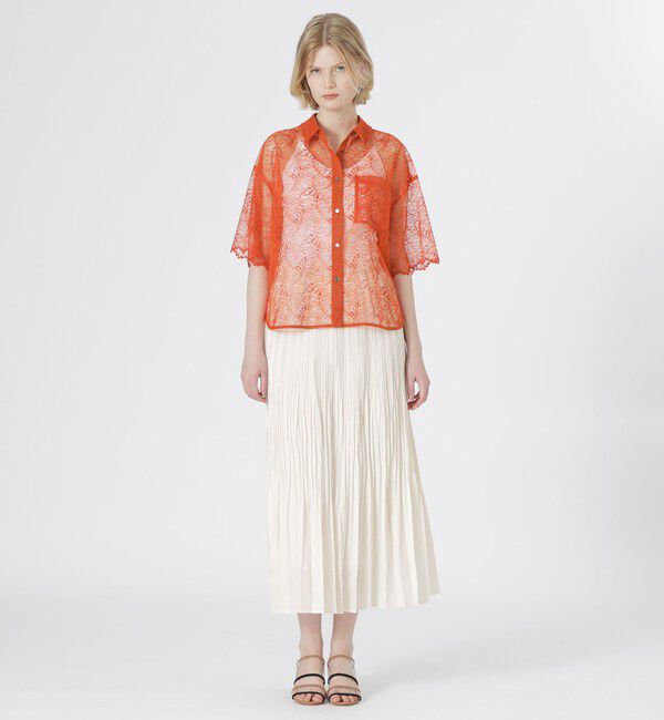  「ラッセルレースブラウス」|シャツ・ブラウス|