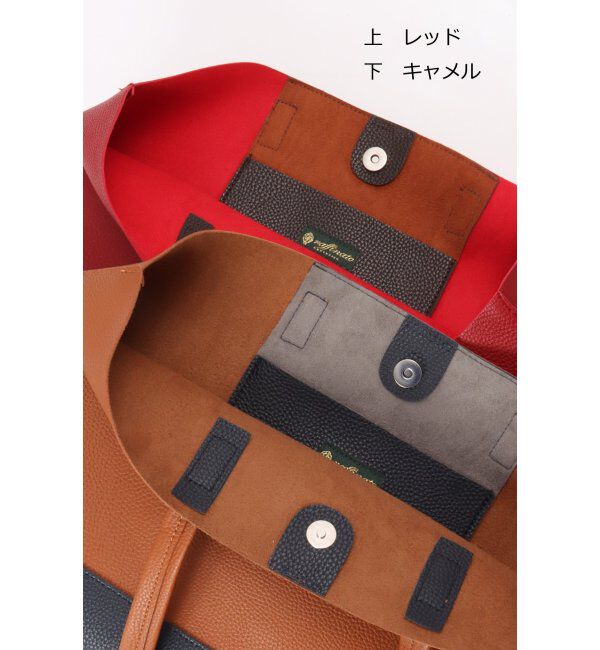 ikka「シュリンクバイカラートートバッグ」|トートバッグ|