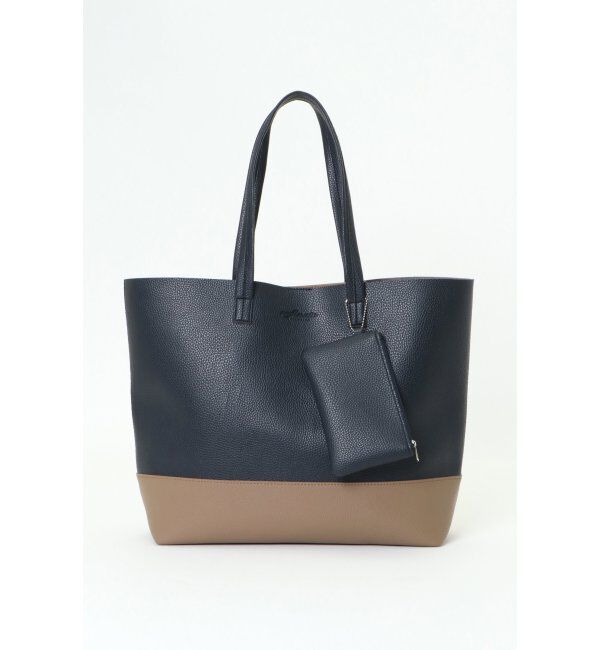 ikka「シュリンクバイカラートートバッグ」|トートバッグ|