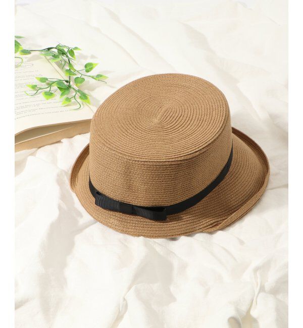 ikka「ブリムアップハット」|その他|キャメル