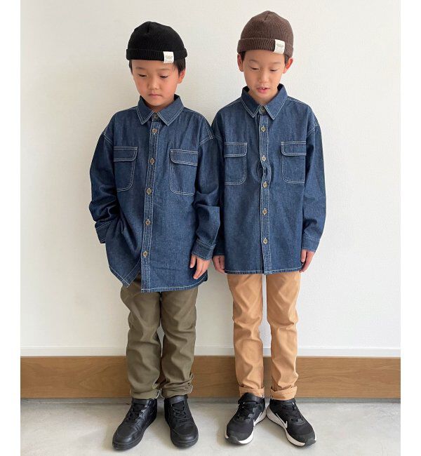 ikka kids「【キッズ】ウエストリブスーパーストレッチパンツ（100~160cm）」|その他|