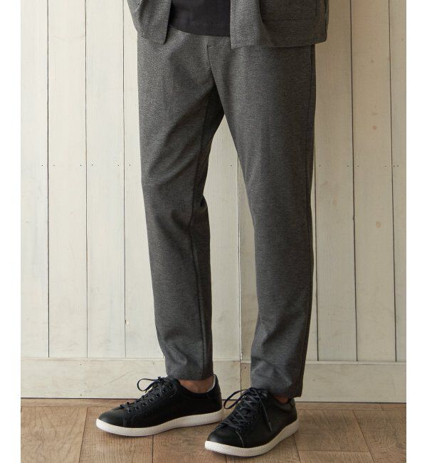 IKKA LOUNGE「【イージーケア／消臭】RAKU 楽 WORK ポンチイージーパンツ【セットアップ対応】」|その他|グレイ