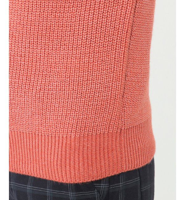 ikka「【洗える/抗菌防臭】抗菌畦クル－ネックニット」|プルオーバー|