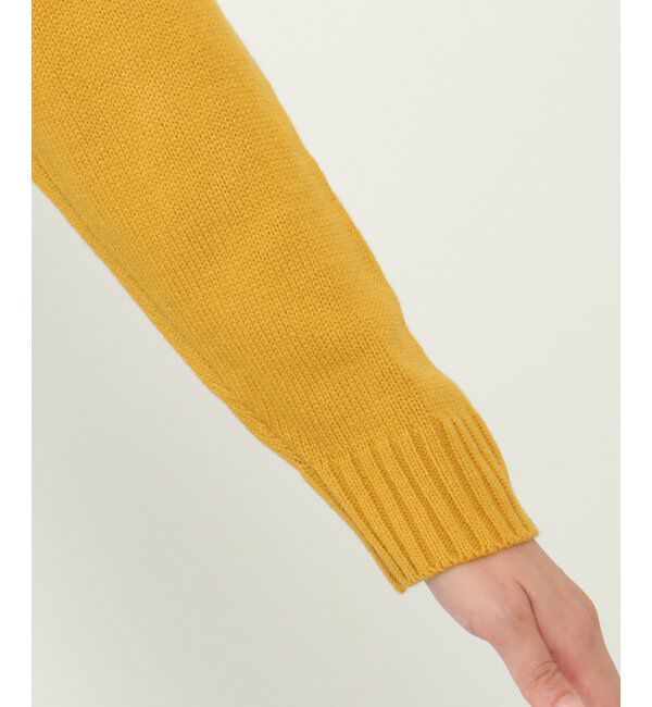 ikka「前後2WAY切り替えニットチュニック」|プルオーバー|