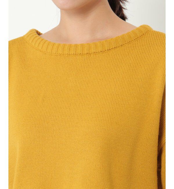 ikka「前後2WAY切り替えニットチュニック」|プルオーバー|