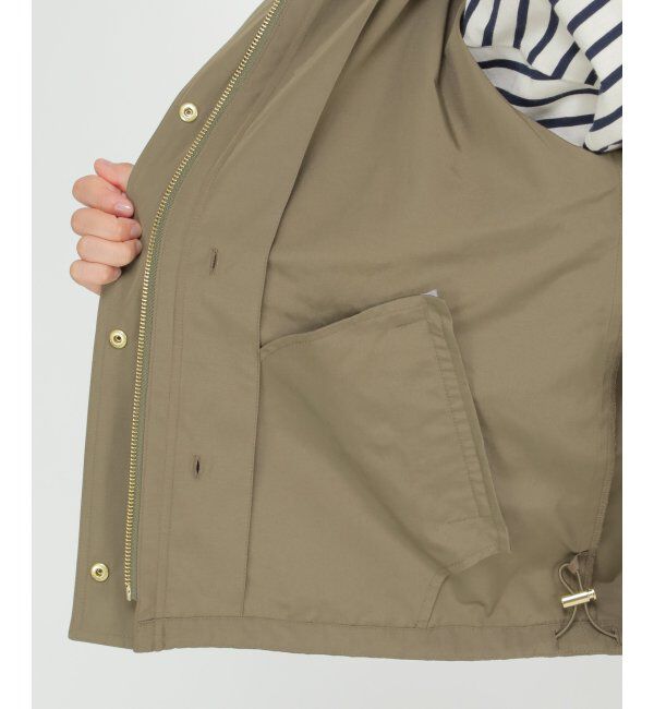 ikka「【雑誌 SPRiNG 12月号掲載】ボアライナー3WAYマウンテンパーカー」|ブルゾン・スタジャン|