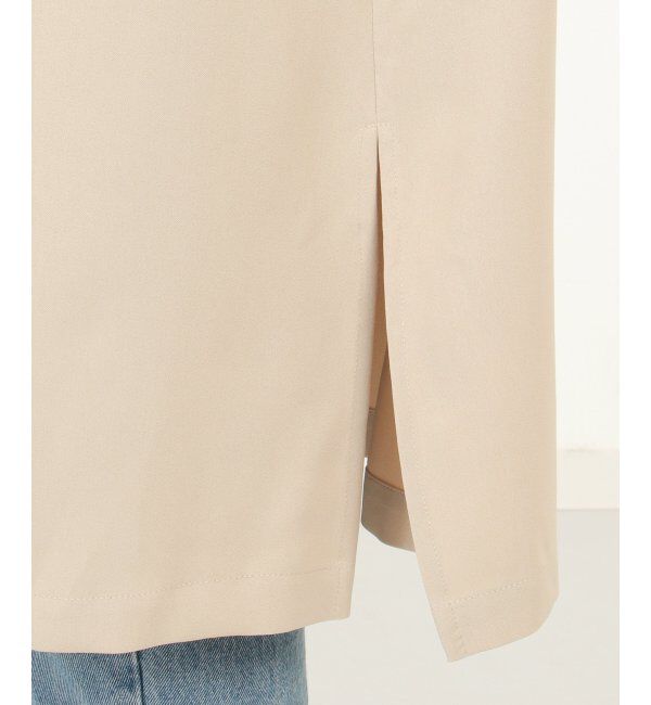 ikka「花粉リリースゆるトレンチ」|トレンチコート|