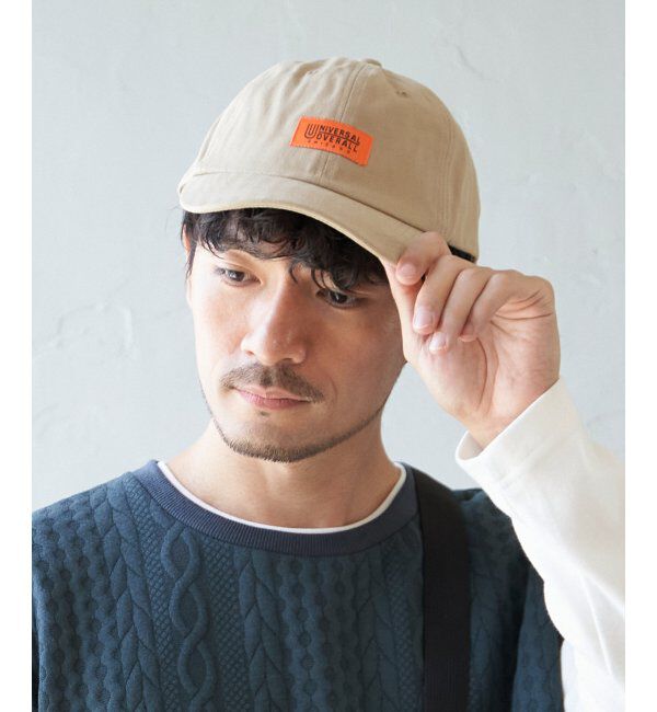 ikka「UNIVERSAL OVERALL ヘリンボンキャップ」|その他|