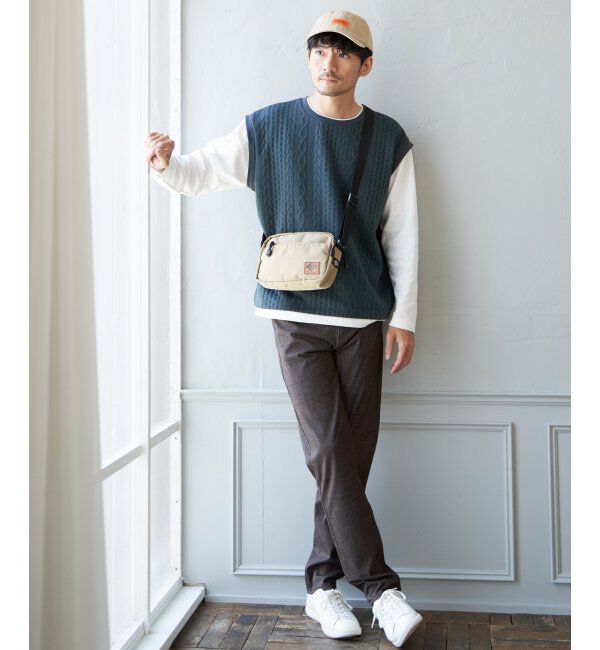 ikka「UNIVERSAL OVERALL ヘリンボンキャップ」|その他|