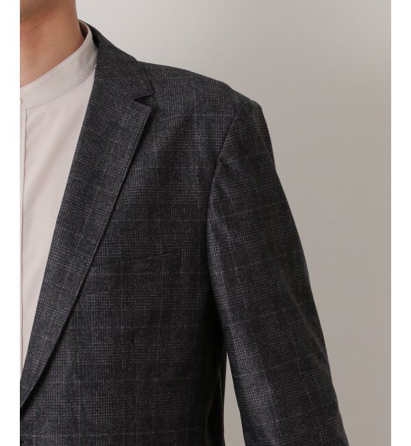 IKKA LOUNGE「【セットアップ対応】メッシュプリントテーラードジャケット」|テーラードジャケット|