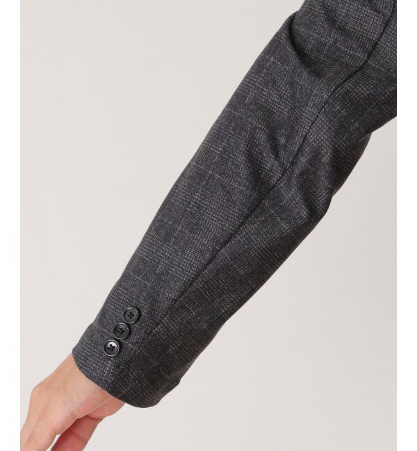 IKKA LOUNGE「【セットアップ対応】メッシュプリントテーラードジャケット」|テーラードジャケット|