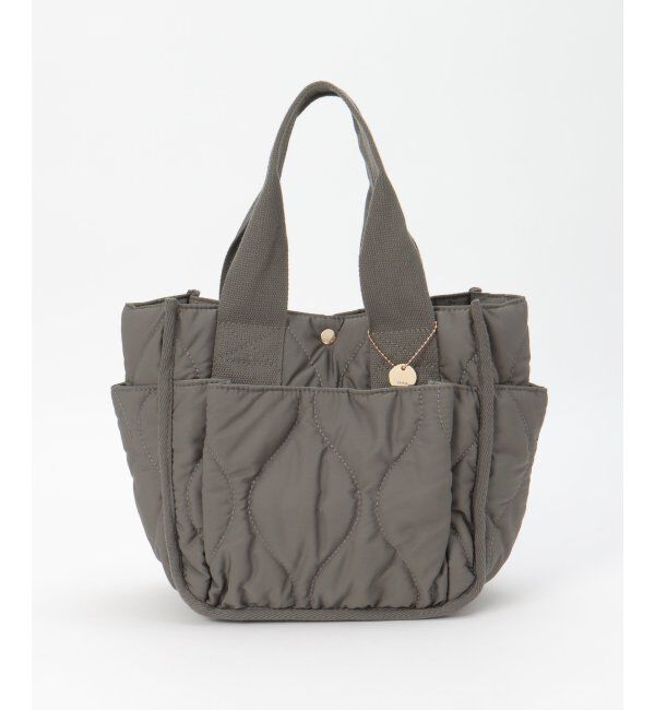 ikka「キルティングタポケトート」|その他|グレー