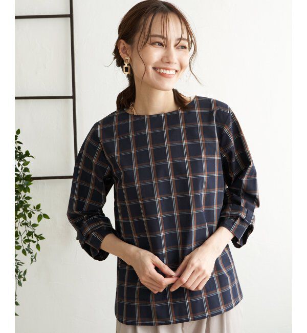 IKKA LOUNGE「袖リボンブラウス」|シャツ・ブラウス|