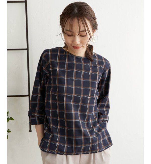 IKKA LOUNGE「袖リボンブラウス」|シャツ・ブラウス|