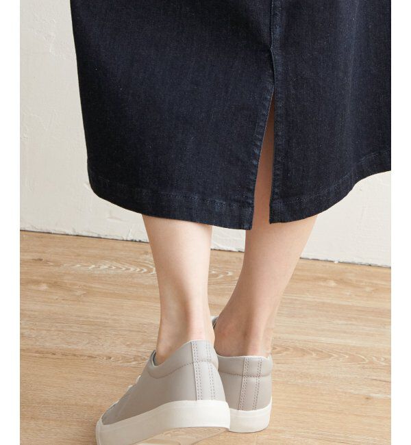 ikka「ストレッチAラインベイカースカート」|スカート|