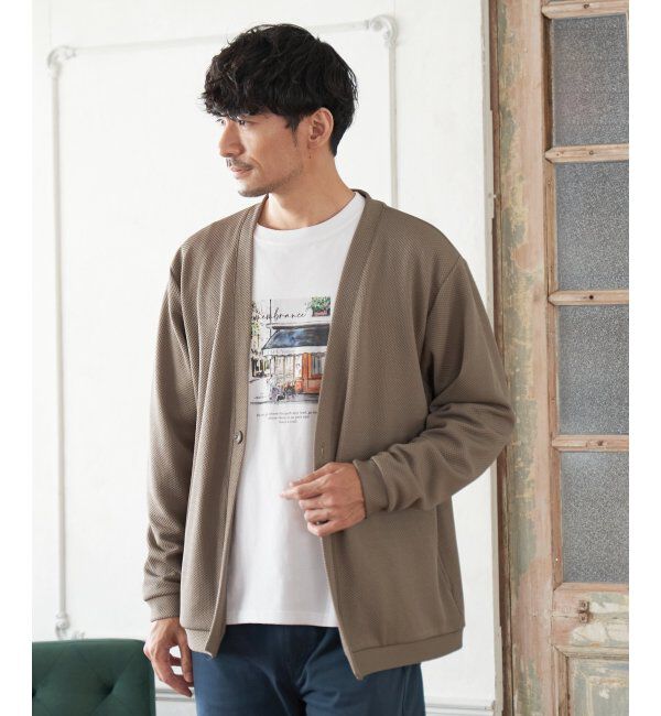 ikka「ペイントプリントロンT」|Tシャツ・カットソー|