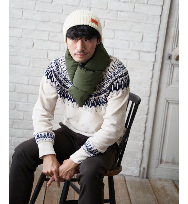 ikka「中綿マフラー」|マフラー|