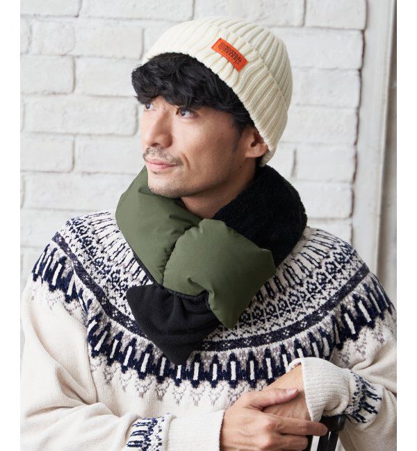 ikka「中綿マフラー」|マフラー|