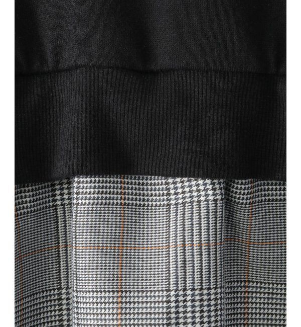 ikka kids「フリルネックレイヤードッキングワンピース（120~160cm）」|スカート|