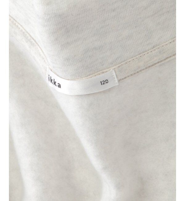 ikka kids「裏起毛袖ラインショールトレーナー（120~160cm）」|Tシャツ・カットソー|