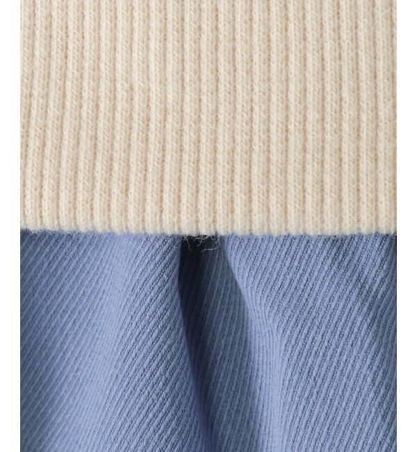 ikka kids「前ボタンスカートドッキングワンピース（120~160cm）」|スカート|