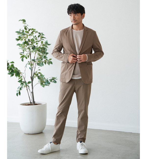 IKKA LOUNGE「GOKU楽ワークポンチジャケット」|テーラードジャケット|