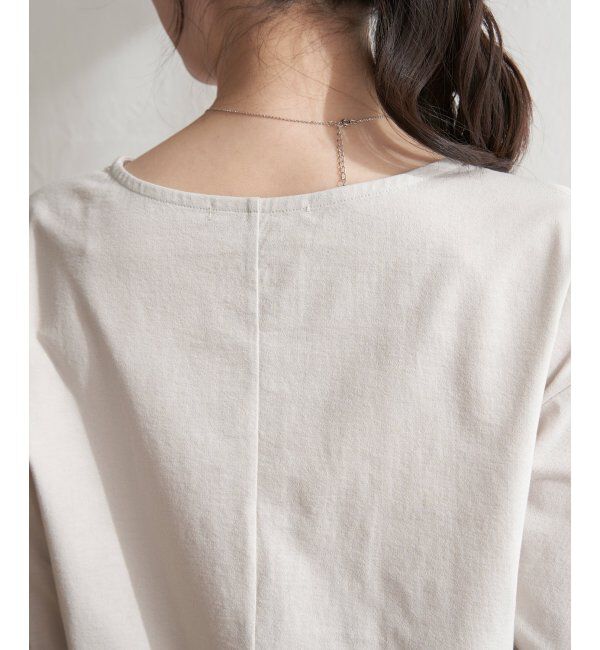 ikka「梨地ジョーゼットプルオーバー」|その他|