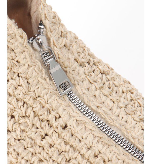 ikka「雑材ハーフムーンショルダーバッグ」|その他|