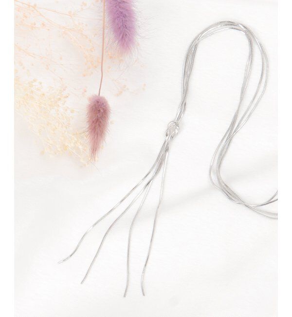 ikka「チェーンノットネックレス」|その他|