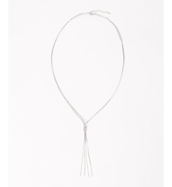 ikka「チェーンノットネックレス」|その他|