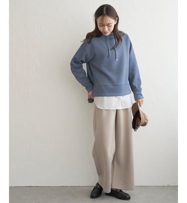 ikka「GOKU楽ダンボールスピンドル」|パーカー|