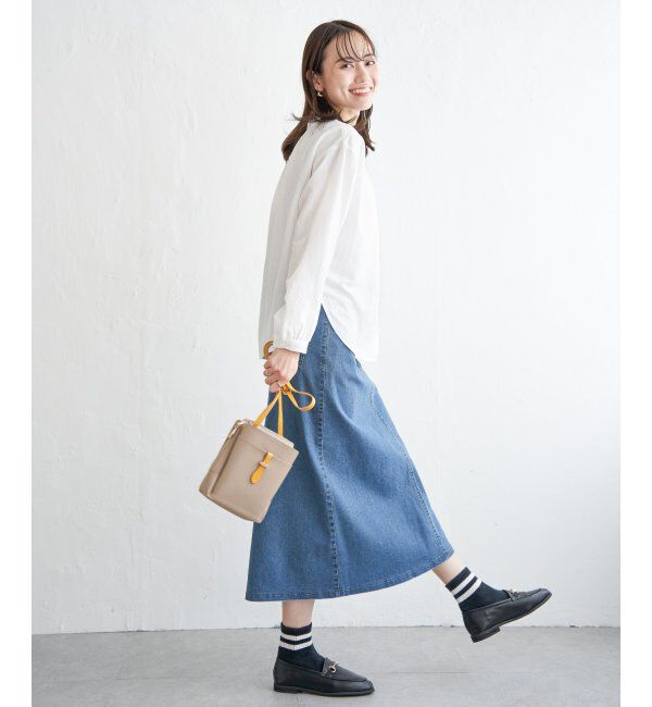 ikka「襟フリル2WAYブラウス」|シャツ・ブラウス|