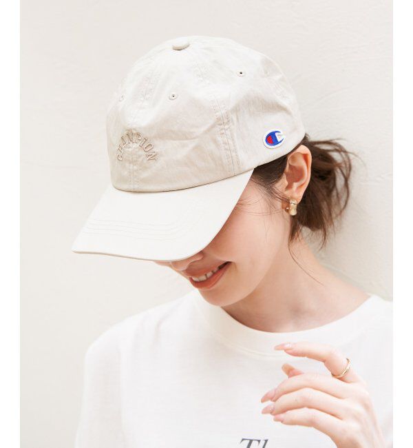 ikka「Champion チャンピオン タフタローキャップ」|その他|アイボリー