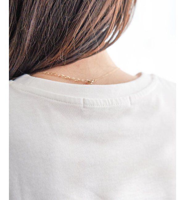 ikka「【雑誌InRed5月号掲載】ロゴフォトプリントTシャツ」|Tシャツ・カットソー|